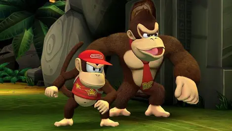 Dk and diddy kong
