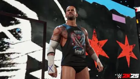 Wwe 2k25 cm punk screenshot